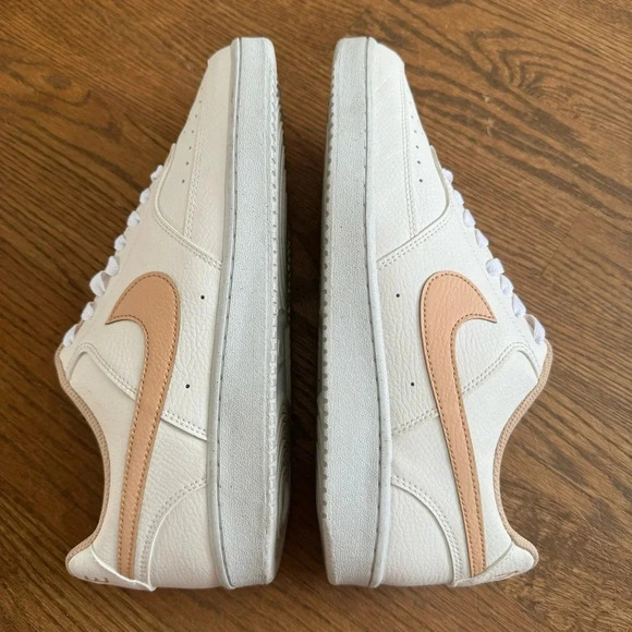 Nike Court Vision Low Next Nature Sail White/Onyx Sun Club Sneakers size 11.5 - Picture 9 of 14